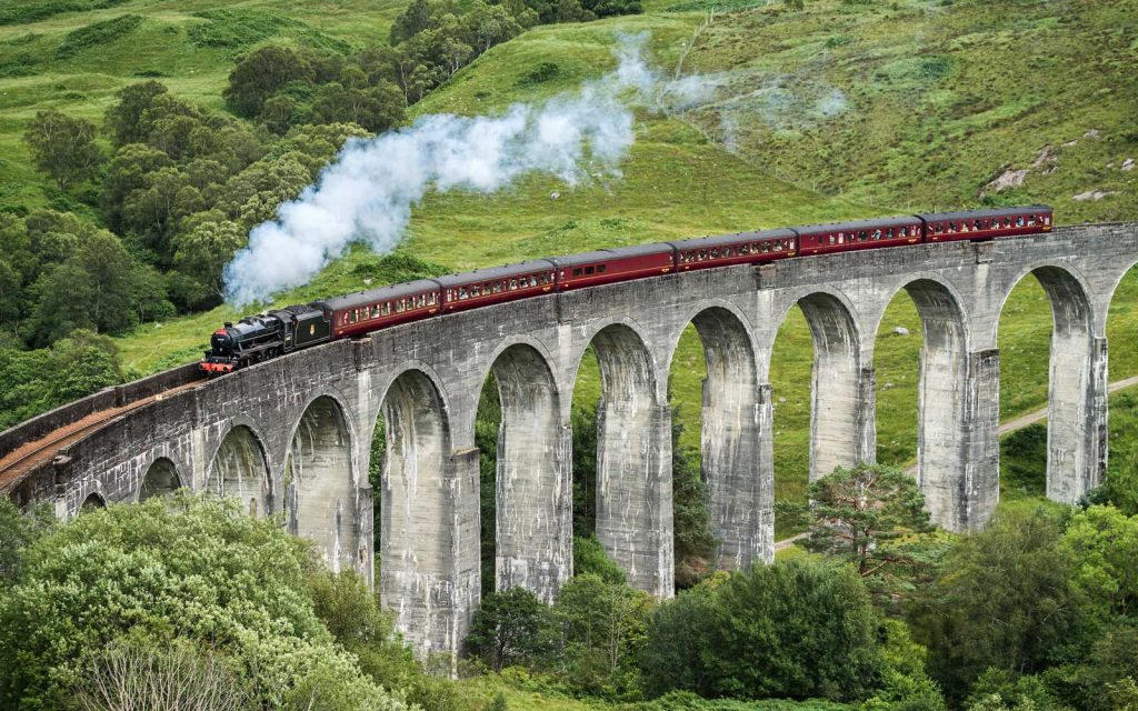 kereta api hogwarts