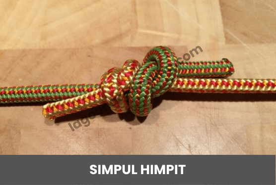 Ikatan Simpulan Asas Badan Unit Beruniform Pengakap Simpul Himpit (Fisherman’s Knot)
